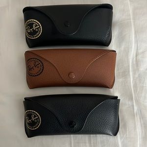 Ray Ban Sunglass Cases Bundle